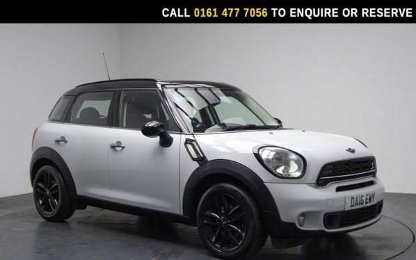 Used 2016 WHITE MINI COUNTRYMAN SUV 2.0 Cooper SD SUV 5dr Diesel Manual Euro 5 (s/s) (143 ps) (reg. 2016-04-28) for sale in Stockport