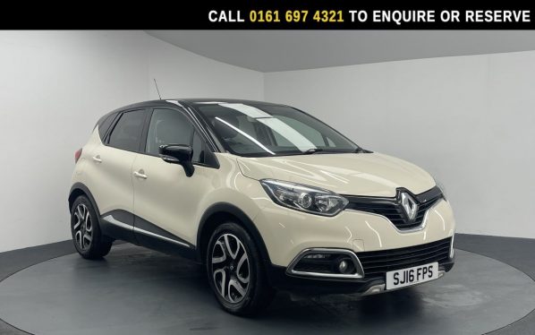 Used 2016 WHITE RENAULT CAPTUR SUV 0.9 TCe ENERGY Dynamique S Nav SUV 5dr Petrol Manual Euro 6 (s/s) (90 ps) (reg. 2016-06-30) for sale in Manchester