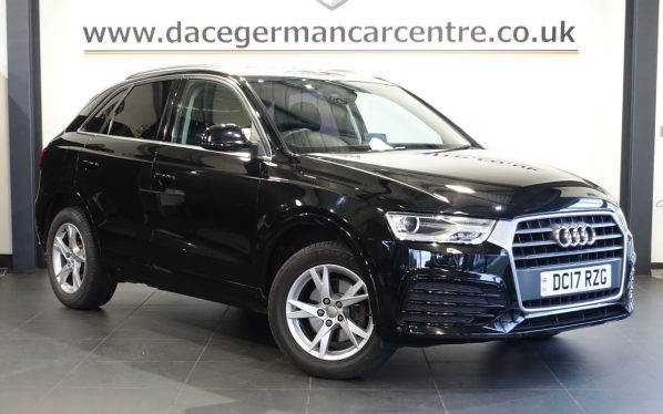 Used 2017 BLACK AUDI Q3 SUV 1.4 TFSI CoD Sport SUV 5dr Petrol S Tronic Euro 6 (s/s) (150 ps) (reg. 2017-08-25) for sale in Altrincham