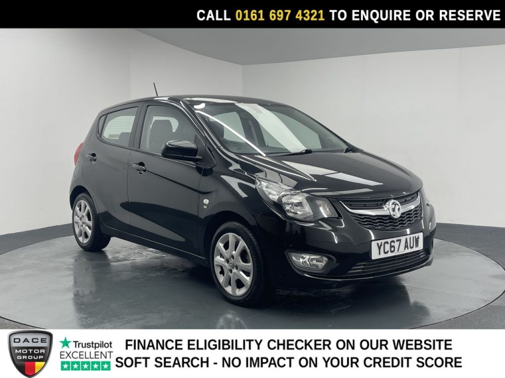 Used 2017 BLACK VAUXHALL VIVA Hatchback 1.0i SE Hatchback 5dr Petrol Manual Euro 6 (75 ps) (reg. 2017-09-18) for sale in Manchester