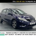 Used 2017 BLUE NISSAN PULSAR Hatchback 1.2 DIG-T Acenta Hatchback 5dr Petrol Manual Euro 6 (s/s) (115 ps) (reg. 2017-03-26) for sale in Manchester