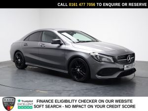Used 2017 GREY MERCEDES-BENZ CLA Saloon 2.1 CLA200d AMG Line Coupe 4dr Diesel Manual Euro 6 (s/s) (136 ps) (reg. 2017-03-31) for sale in Stockport