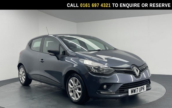 Used 2017 GREY RENAULT CLIO Hatchback 1.5 dCi Play Hatchback 5dr Diesel Manual Euro 6 (s/s) (90 ps) (reg. 2017-07-18) for sale in Manchester