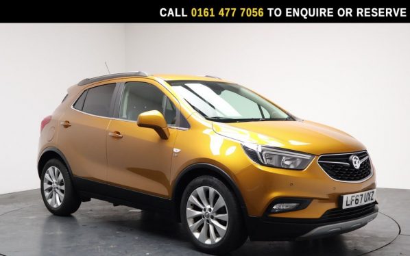 Used 2017 ORANGE VAUXHALL MOKKA X SUV 1.4i Turbo Elite Nav SUV 5dr Petrol Auto Euro 6 (140 ps) (reg. 2017-09-02) for sale in Stockport