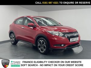 Used 2017 RED HONDA HR-V SUV 1.5 i-VTEC SE SUV 5dr Petrol Manual Euro 6 (s/s) (130 ps) (reg. 2017-04-30) for sale in Manchester