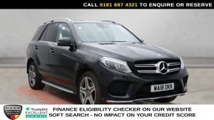Used 2018 BLACK MERCEDES-BENZ GLE SUV 2.1 GLE250d AMG Line (Premium) SUV 5dr Diesel G-Tronic 4MATIC Euro 6 (s/s) (204 ps) (reg. 2018-03-22) for sale in Manchester