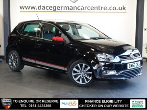 Used 2018 BLACK VOLKSWAGEN POLO Hatchback 1.2 TSI Beats Hatchback 5dr Petrol Manual Euro 6 (s/s) (90 ps) (reg. 2018-01-27) for sale in Altrincham