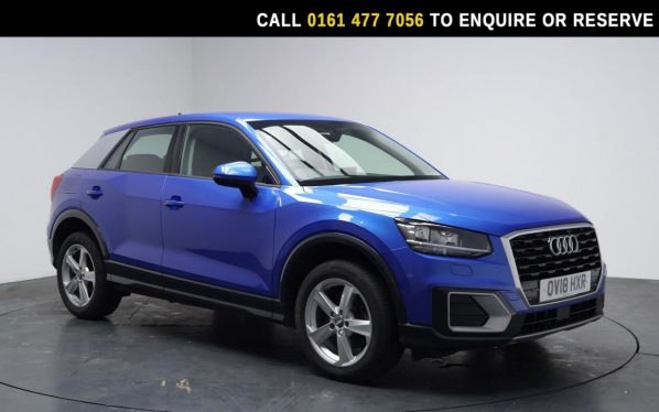 Used 2018 BLUE AUDI Q2 SUV 1.4 TFSI CoD Sport SUV 5dr Petrol S Tronic Euro 6 (s/s) (150 ps) (reg. 2018-04-27) for sale in Stockport