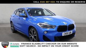 Used 2018 BLUE BMW X2 SUV 2.0 20d M Sport SUV 5dr Diesel Auto xDrive Euro 6 (s/s) (190 ps) (reg. 2018-05-31) for sale in Manchester