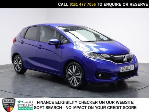 Used 2018 BLUE HONDA JAZZ Hatchback 1.3 i-VTEC EX Navi Hatchback 5dr Petrol CVT Euro 6 (s/s) (102 ps) (reg. 2018-08-30) for sale in Stockport