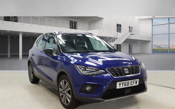 Used 2018 BLUE SEAT ARONA SUV 1.6 TDI XCELLENCE SUV 5dr Diesel DSG Euro 6 (s/s) (95 ps) (reg. 2018-09-29) for sale in Altrincham
