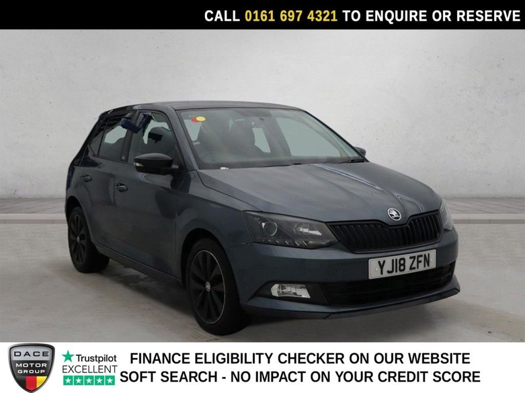 Used 2018 GREY SKODA FABIA Hatchback 1.0 TSI Monte Carlo Hatchback 5dr Petrol Manual Euro 6 (s/s) (95 ps) (reg. 2018-06-28) for sale in Manchester