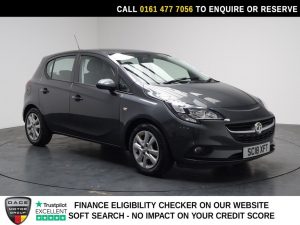 Used 2018 GREY VAUXHALL CORSA Hatchback 1.4i ecoFLEX Design Hatchback 5dr Petrol Manual Euro 6 (90 ps) (reg. 2018-08-28) for sale in Stockport