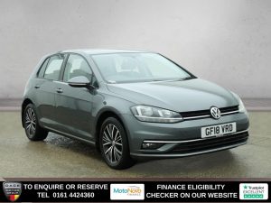 Used 2018 GREY VOLKSWAGEN GOLF Hatchback 1.4 TSI SE Nav Hatchback 5dr Petrol Manual Euro 6 (s/s) (125 ps) (reg. 2018-04-25) for sale in Altrincham