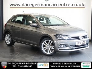 Used 2018 GREY VOLKSWAGEN POLO Hatchback 1.0 TSI SEL Hatchback 5dr Petrol Manual Euro 6 (s/s) (115 ps) (reg. 2018-08-12) for sale in Altrincham