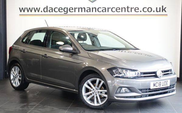 Used 2018 GREY VOLKSWAGEN POLO Hatchback 1.0 TSI SEL Hatchback 5dr Petrol Manual Euro 6 (s/s) (115 ps) (reg. 2018-08-12) for sale in Altrincham