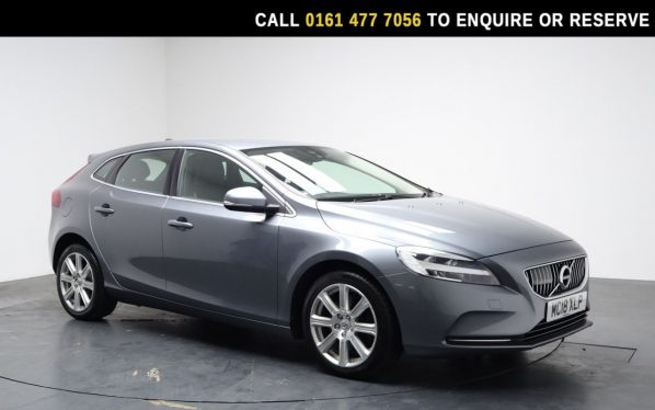 Used 2018 GREY VOLVO V40 Hatchback 1.5 T3 GPF Inscription Hatchback 5dr Petrol Auto Euro 6 (s/s) (152 ps) (reg. 2018-07-31) for sale in Stockport