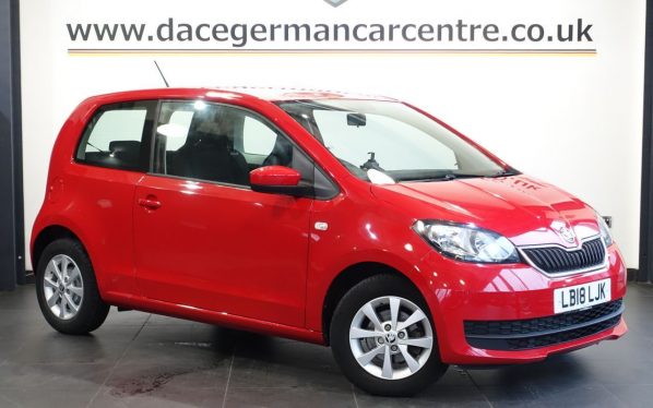 Used 2018 RED SKODA CITIGO Hatchback 1.0 MPI SE Hatchback 3dr Petrol Manual Euro 6 (60 ps) (reg. 2018-06-29) for sale in Altrincham