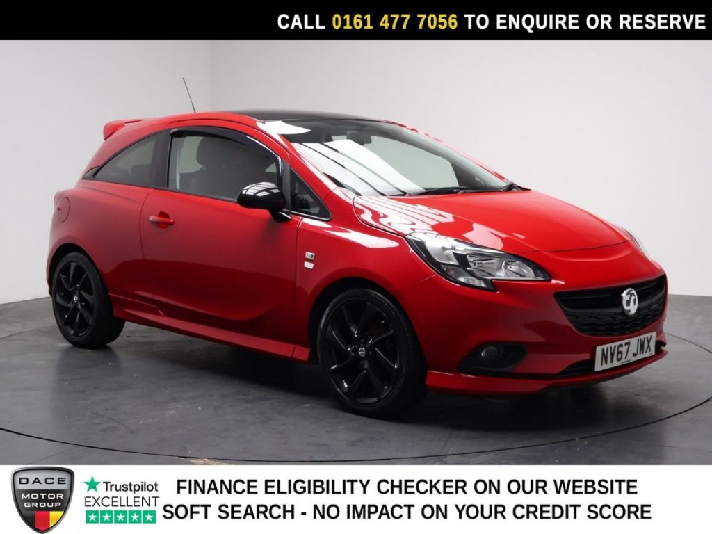 Used 2018 RED VAUXHALL CORSA Hatchback 1.4i ecoTEC Limited Edition Hatchback 3dr Petrol Manual Euro 6 (75 ps) (reg. 2018-01-31) for sale in Stockport