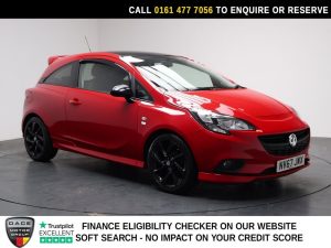 Used 2018 RED VAUXHALL CORSA Hatchback 1.4i ecoTEC Limited Edition Hatchback 3dr Petrol Manual Euro 6 (75 ps) (reg. 2018-01-31) for sale in Stockport