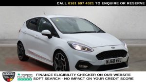 Used 2018 WHITE FORD FIESTA Hatchback 1.5T EcoBoost ST-2 Hatchback 5dr Petrol Manual Euro 6 (200 ps) (reg. 2018-09-07) for sale in Manchester
