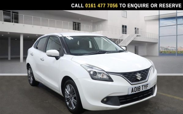 Used 2018 WHITE SUZUKI BALENO Hatchback 1.0 Boosterjet SZ5 Hatchback 5dr Petrol Manual Euro 6 (111 ps) (reg. 2018-07-25) for sale in Stockport