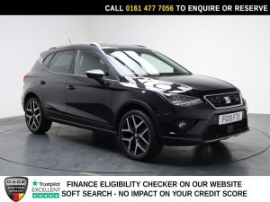 Used 2019 BLACK SEAT ARONA SUV 1.0 TSI GPF FR Sport SUV 5dr Petrol Manual Euro 6 (s/s) (115 ps) (reg. 2019-03-29) for sale in Stockport