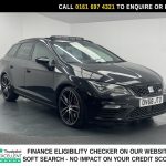 Used 2019 BLACK SEAT LEON Estate 2.0 TSI Cupra 300 ST 5dr Petrol DSG 7 Spd 4Drive Euro 6 (s/s) (300 ps) (reg. 2019-01-12) for sale in Manchester
