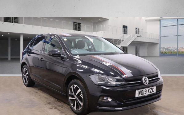 Used 2019 BLACK VOLKSWAGEN POLO Hatchback 1.0 EVO beats Hatchback 5dr Petrol Manual Euro 6 (s/s) (80 ps) (reg. 2019-07-24) for sale in Altrincham