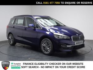 Used 2019 BLUE BMW 2 Series GRAN TOURER MPV 1.5 218i Luxury MPV 5dr Petrol Manual Euro 6 (s/s) (140 ps) (reg. 2019-03-08) for sale in Stockport