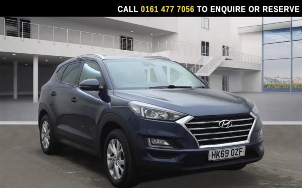 Used 2019 BLUE HYUNDAI TUCSON SUV 1.6 GDi SE Nav SUV 5dr Petrol Manual Euro 6 (s/s) (132 ps) (reg. 2019-12-06) for sale in Stockport