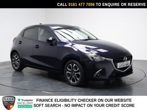 Used 2019 BLUE MAZDA MAZDA2 Hatchback 1.5 SKYACTIV-G Sport Nav+ Hatchback 5dr Petrol Manual Euro 6 (s/s) (90 ps) (reg. 2019-03-15) for sale in Stockport
