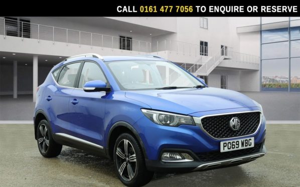 Used 2019 BLUE MG MG ZS SUV 1.0 T-GDI Exclusive SUV 5dr Petrol Auto Euro 6 (111 ps) (reg. 2019-12-18) for sale in Stockport