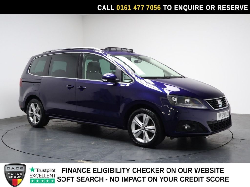 Used 2019 BLUE SEAT ALHAMBRA MPV 2.0 TDI XCELLENCE MPV 5dr Diesel DSG Euro 6 (s/s) (150 ps) (reg. 2019-12-16) for sale in Stockport