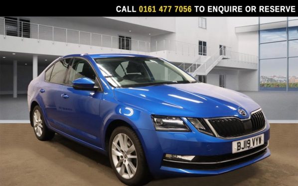 Used 2019 BLUE SKODA OCTAVIA Hatchback 1.5 TSI GPF ACT SE L Hatchback 5dr Petrol DSG Euro 6 (s/s) (150 ps) (reg. 2019-03-11) for sale in Stockport