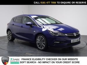 Used 2019 BLUE VAUXHALL ASTRA Hatchback 1.4i Turbo Griffin Hatchback 5dr Petrol Manual Euro 6 (150 ps) (reg. 2019-03-29) for sale in Stockport