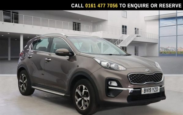 Used 2019 BROWN KIA SPORTAGE SUV 1.6 CRDi 2 SUV 5dr Diesel Manual Euro 6 (s/s) (134 bhp) (reg. 2019-03-09) for sale in Stockport
