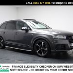 Used 2019 GREY AUDI Q7 SUV 3.0 TDI V6 50 Black Edition SUV 5dr Diesel Tiptronic quattro Euro 6 (s/s) (286 ps) (reg. 2019-08-28) for sale in Stockport