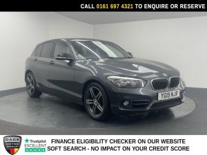 Used 2019 GREY BMW 1 SERIES Hatchback 1.5 118i Sport Hatchback 5dr Petrol Manual Euro 6 (s/s) (136 ps) (reg. 2019-06-28) for sale in Manchester