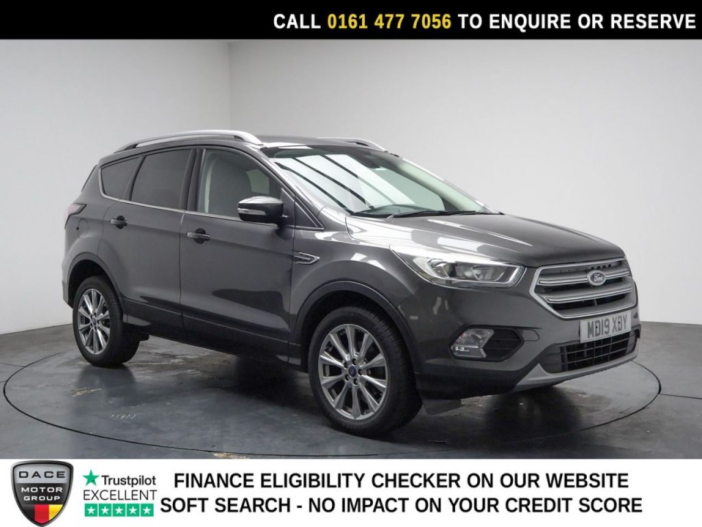 Used 2019 GREY FORD KUGA SUV 1.5 TDCi EcoBlue Titanium Edition SUV 5dr Diesel Manual Euro 6 (s/s) (120 ps) (reg. 2019-06-28) for sale in Stockport