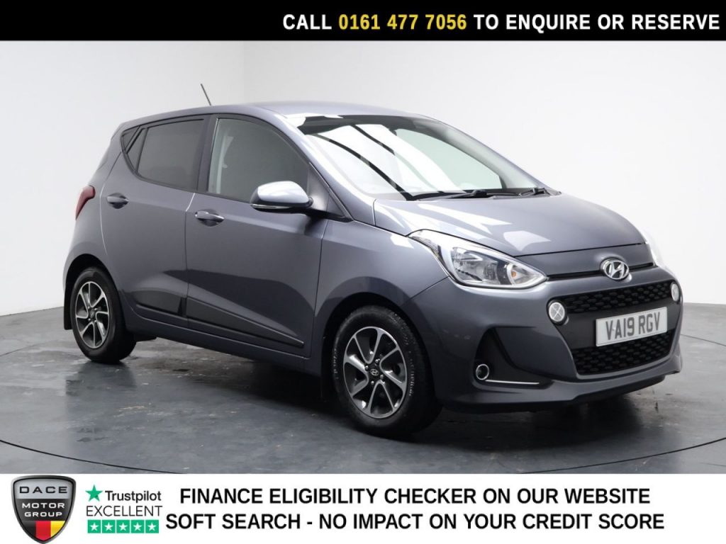 Used 2019 GREY HYUNDAI I10 Hatchback 1.2 Premium Hatchback 5dr Petrol Manual Euro 6 (87 ps) (reg. 2019-05-24) for sale in Stockport