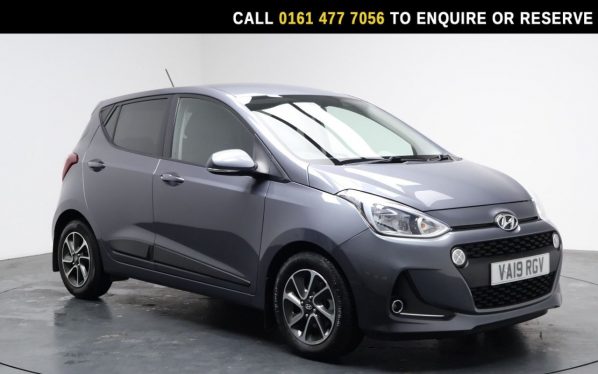 Used 2019 GREY HYUNDAI I10 Hatchback 1.2 Premium Hatchback 5dr Petrol Manual Euro 6 (87 ps) (reg. 2019-05-24) for sale in Stockport