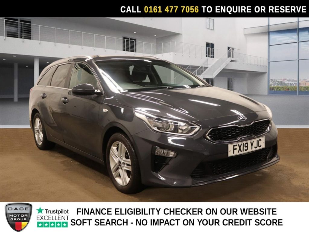 Used 2019 GREY KIA CEED Estate 1.0 T-GDi ECO 2 Sportswagon 5dr Petrol Manual Euro 6 (s/s) (118 bhp) (reg. 2019-03-19) for sale in Stockport