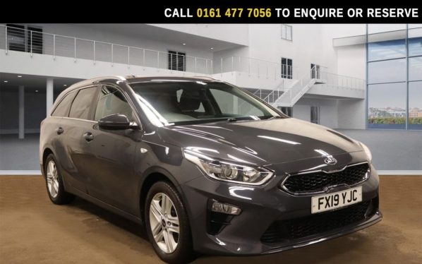 Used 2019 GREY KIA CEED Estate 1.0 T-GDi ECO 2 Sportswagon 5dr Petrol Manual Euro 6 (s/s) (118 bhp) (reg. 2019-03-19) for sale in Stockport
