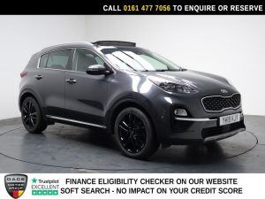 Used 2019 GREY KIA SPORTAGE SUV 1.6 T-GDi 4 SUV 5dr Petrol Manual Euro 6 (s/s) (174 bhp) (reg. 2019-03-20) for sale in Stockport
