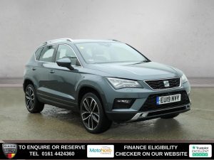 Used 2019 GREY SEAT ATECA SUV 1.5 TSI EVO XCELLENCE Lux SUV 5dr Petrol Manual Euro 6 (s/s) (150 ps) (reg. 2019-03-23) for sale in Altrincham