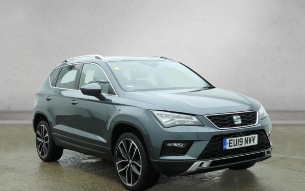 Used 2019 GREY SEAT ATECA SUV 1.5 TSI EVO XCELLENCE Lux SUV 5dr Petrol Manual Euro 6 (s/s) (150 ps) (reg. 2019-03-23) for sale in Altrincham