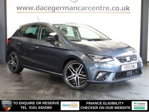 Used 2019 GREY SEAT IBIZA Hatchback 1.0 TSI FR Sport Hatchback 5dr Petrol Manual Euro 6 (s/s) GPF (115 ps) (reg. 2019-03-08) for sale in Altrincham