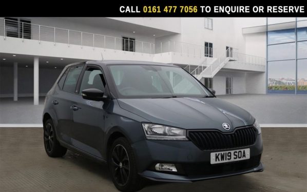Used 2019 GREY SKODA FABIA Hatchback 1.0 TSI Monte Carlo Hatchback 5dr Petrol DSG Euro 6 (s/s) (110 ps) (reg. 2019-05-10) for sale in Stockport