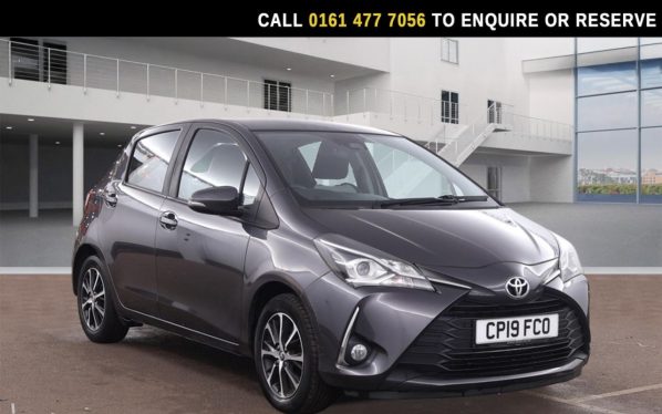 Used 2019 GREY TOYOTA YARIS Hatchback 1.5 VVT-i Icon Tech Hatchback 5dr Petrol Manual Euro 6 (111 ps) (reg. 2019-03-01) for sale in Stockport